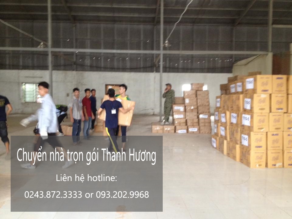 Dịch vụ chuyển văn phòng giá rẻ Thanh Hương tại phố Nam Cao