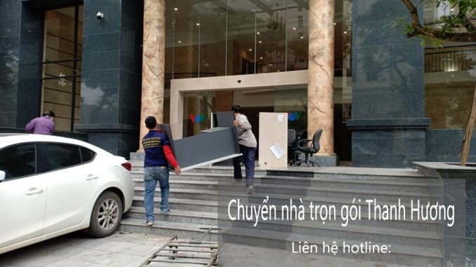 Chuyển văn phòng Hà Nội tại phố Đào Tấn